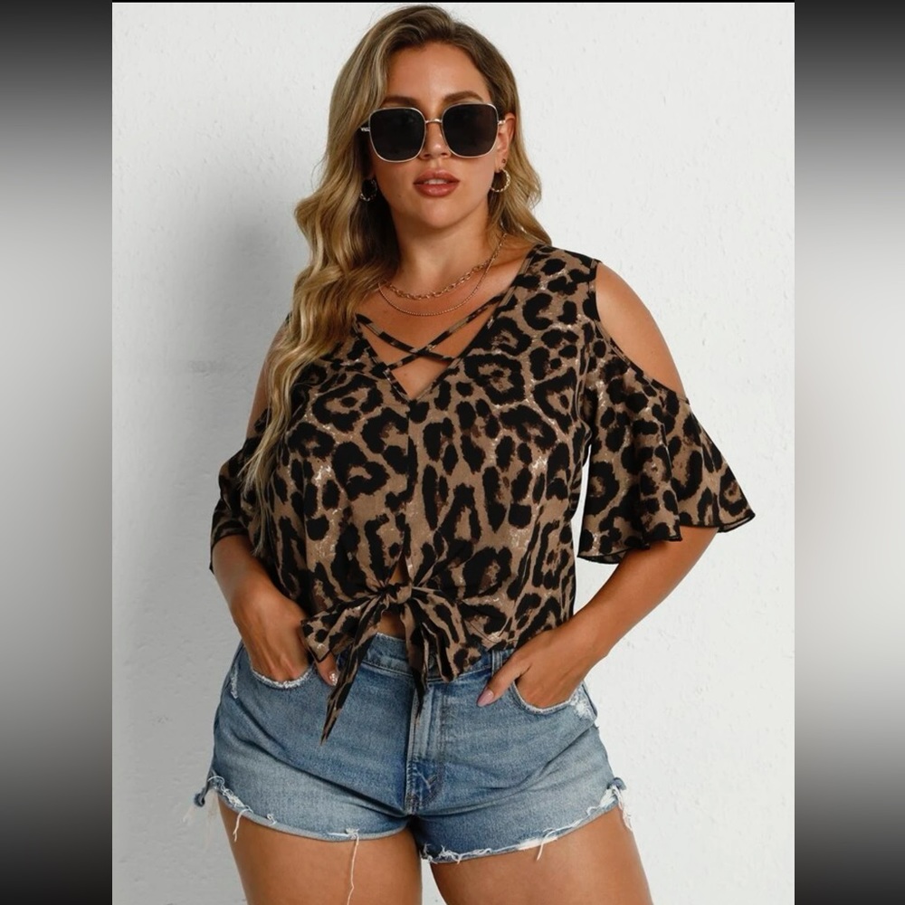 Leopard Print Top